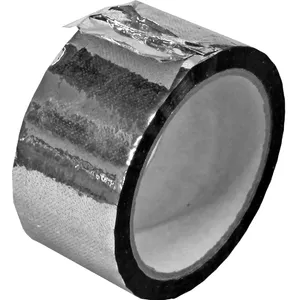 Iepakošanas lente BESK 48 mm × 50 m, PP metāliska, brūna