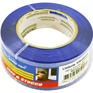 Maskēšanas lente BESK 9051160 48 mm x 50 m — izturīga pret UV un mitrumu