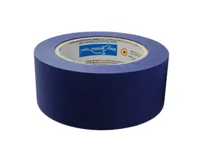 Maskēšanas līmlente BESK 25 mm x 50 m — modelis 9049884, zila, UV izturība līdz 14 dienām
