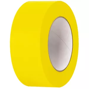 Maskēšanas lente BESK 48 mm x 50 m Dzeltena — aizsardzība krāsošanas darbiem, 7 dienu noturība