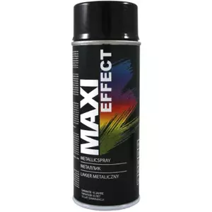 Maxi Color Metallic Aerosolkrāsa 400ml Melna