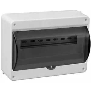 Distribution cabinet PAWBOL S-12 with transparent cover, IP30 protection