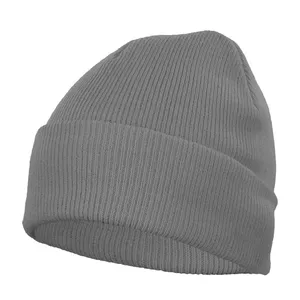 Hat Art.Master 9037522 warm grey acrylic beanie