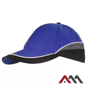 Cepure Art.Master 9710937 zilā ar kniedēm — adīta cepure Art.Master ar metāla kniedēm