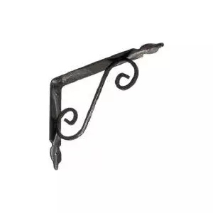 Console bracket VELANO WOZ 190x140 mm steel black, load capacity 70 kg