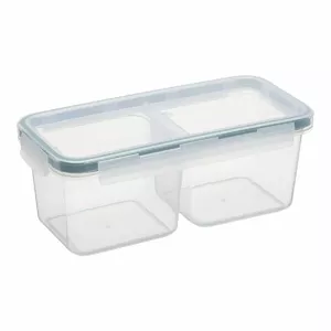 Food storage container NHG Amsterdam 2×480 ml with silicone ring, airtight plastic set