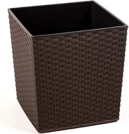 Puķu pods LAMELA Juka rattan 300×300 mm Photo 2