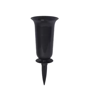 Flower pot FORM_PLASTIC Dama 1 Dark Grey — model 4311807