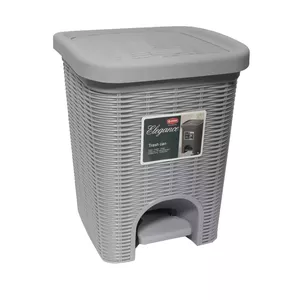 Waste bin pedal BESK Milo 245×250×320 mm, grey, model 9118719