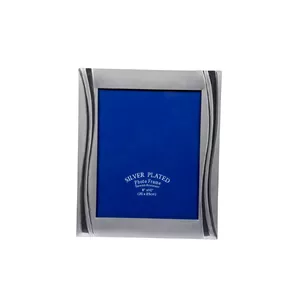 Photo frame BESK 9061107 silver, 20x25 cm, rectangular display for printed photos