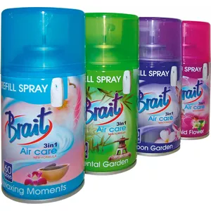 Air freshener dispenser Brait Relax Moments 250 ml — automatic spray refill