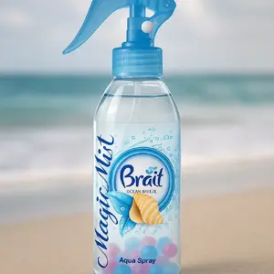 Аэрозольный освежитель воздуха Brait Ocean Breeze 425 г – спрей-дезодорант для помещения