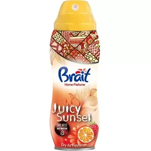 Освежитель воздуха Brait Juicy Sunset 300 мл — аэрозольный спрей для помещений, 300 мл