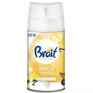 Air freshener dispenser Brait Vanilla 250 ml — automatic refill cartridge for room fragrance