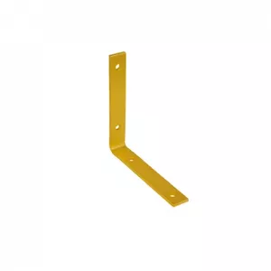 Angle bracket DMX KW7 150x150x25x5 mm narrow corner for metal and wood connections