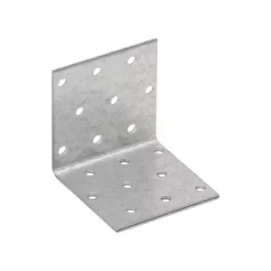Corner mounting plate DMX Angle KM4 60×60×60×2 mm — metal bracket for corner installation