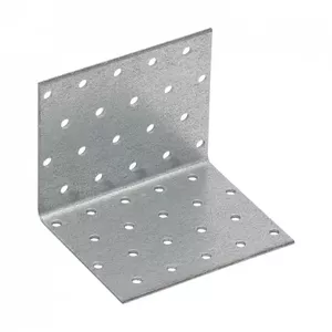Corner mounting plate DMX Angle KM10 80×80×100×2 mm metal bracket for structural corner connections