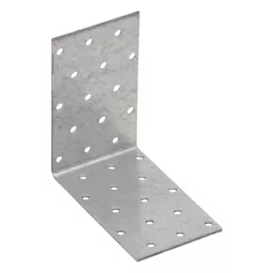 Corner bracket DMX KM11 100×100×60×2 mm — steel mounting angle