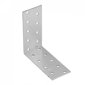 Corner mounting plate DMX KM16 90×90×40×2 mm – metal bracket for angle installation