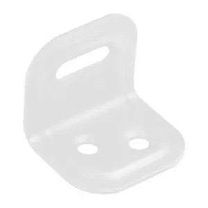 DMX FKS1 Furniture Angle Bracket 25x25x29 mm, 1.0 mm, White