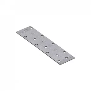 Mounting plate DMX PP4 160x40x2mm, metal mounting bracket 160×40 mm, thickness 2 mm