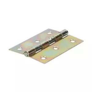 Hinge DMX 8130075 steel with brass finish 60×43×1.0 mm