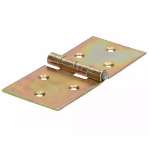 Hinge DMX Z 100x45x1.5 mm steel brass 8130143, butt hinge dimensions 100×45×1.5 mm