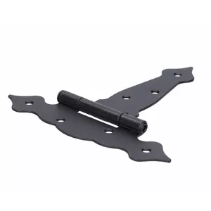 Gate hinge DMX 150x45x185x2.5 mm steel black