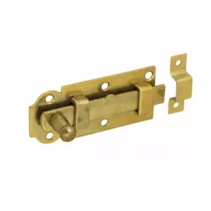 Latch DMX 8131348 steel/brass 120x45 mm