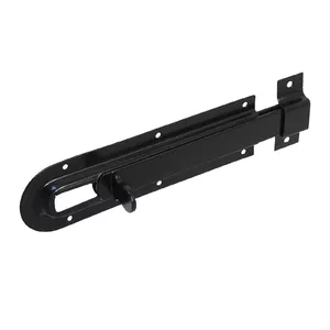 Sliding bolt DMX WZD 160, black, 160×46×1.0 mm