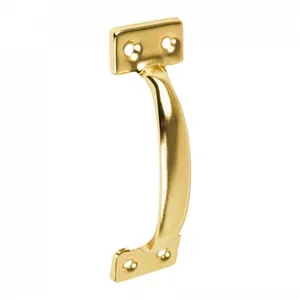 Furniture Handle DMX UNB 160 Brass 160×47×1.3 mm