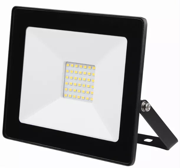 LED projektors BESK 50W IP65 melns