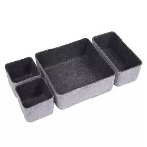 Storage boxes set ArtFlow 4in1 Model 9111079 — polyester multi-size organizer