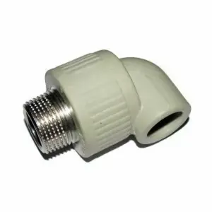 Отвод PP-R Supratherm 32x1M — фитинг из полипропилена 32 мм, радиус 1 м