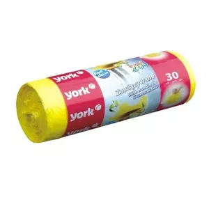 Trash bags York 20L, 30 pcs, 9 µm thickness
