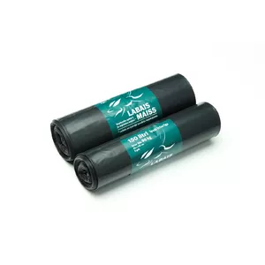 Trash Bags Labais Maiss 150L Black 80x110 cm Heavy Duty 60µ 5 pcs