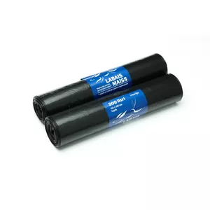 Мешки для мусора Labais maiss 300 л 110x130 см чёрные 43 мкм