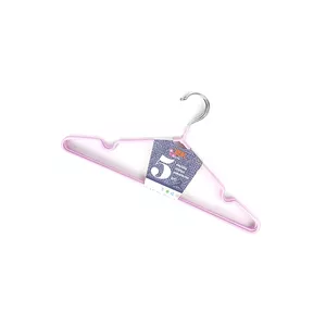 Metal Clothes Hangers BESK 40×20 cm, set of 5, purple
