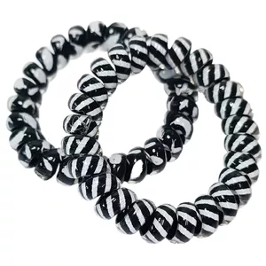 Резинки для волос пластиковые 2gb спиральные