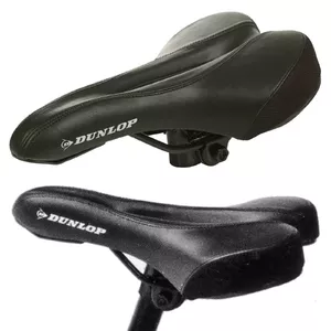 Velosipēda sēdeklis DUNLOP 290x170 mm, ergonomisks polsterēts sēdeklis 290×170