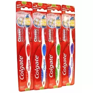Зубная щетка Colgate Classic Hard – ручная, жесткая щетина (модель 2000043)