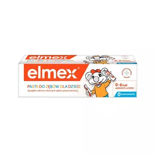 Зубная паста Elmex Kids 0–5, 75 мл, фторсодержащая паста для малышей