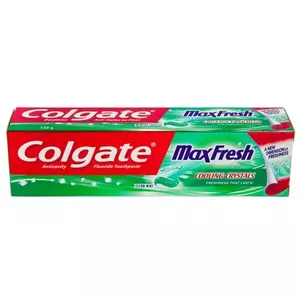 Зубная паста Colgate Max Fresh Mint 100 мл – фторсодержащая паста с освежением дыхания
