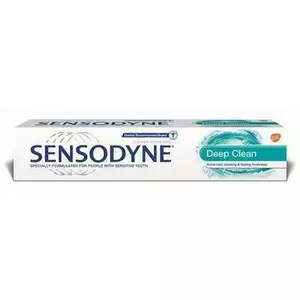 Зубная паста Sensodyne Deep Clean 75 мл — для чувствительных зубов и глубокой чистки