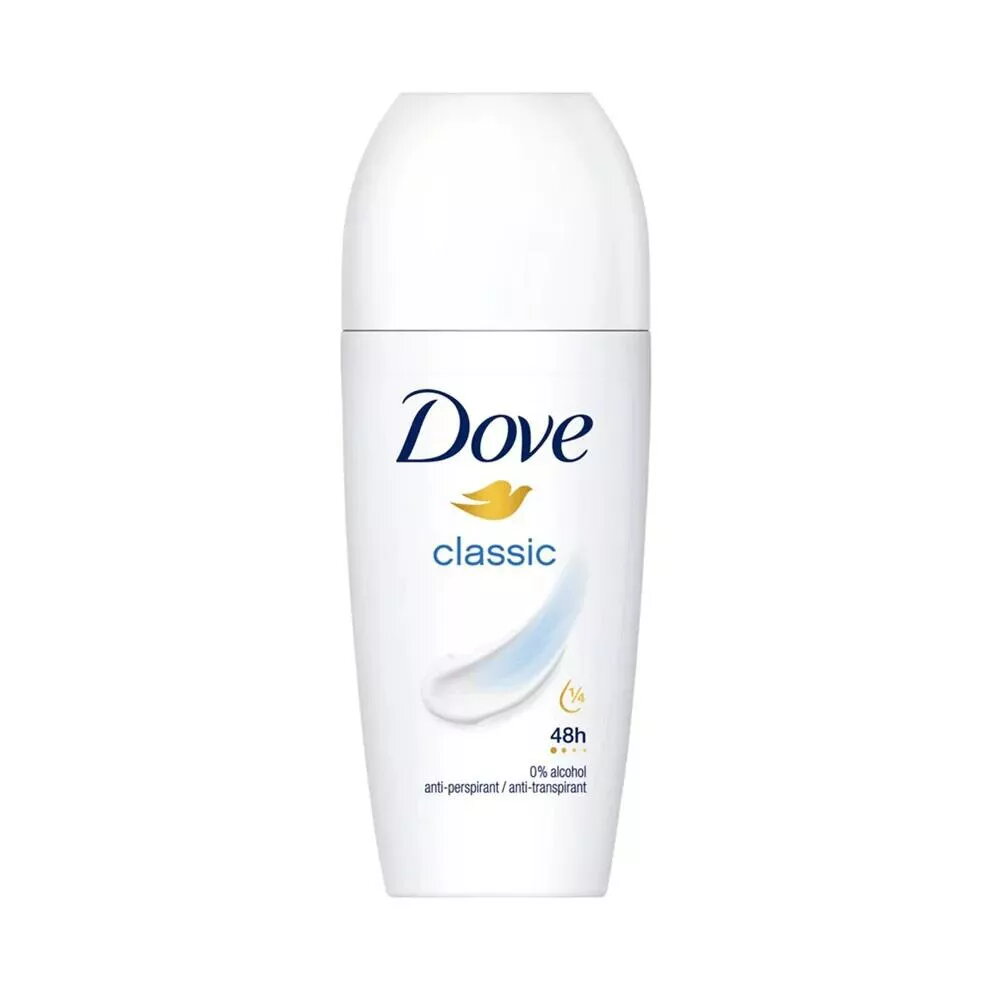 Roll-on dezodorants Dove Classic 50 ml
