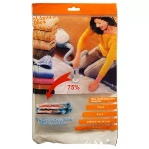 Storage bag BESK 9081549, vacuum compression, 80×100 cm
