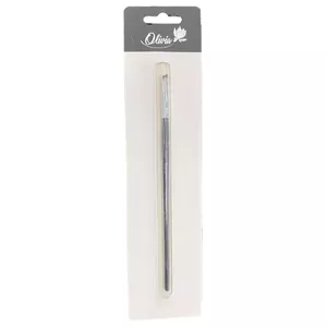 Cosmetic brush 18 cm, single-piece makeup brush for face and body – 1 pc