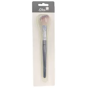 Cosmetic brush 18 cm, model 9095331, multipurpose face and body makeup brush