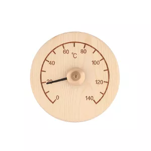 Termometrs 4Living 3192041 — priedes koka korpuss, analogs iekštelpām/ārtelpām