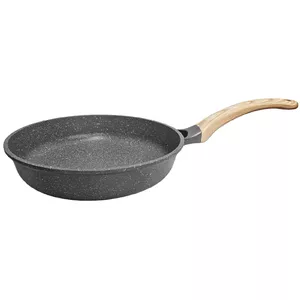 Frying pan KETLER Amber 28 cm, aluminum body, wooden handle